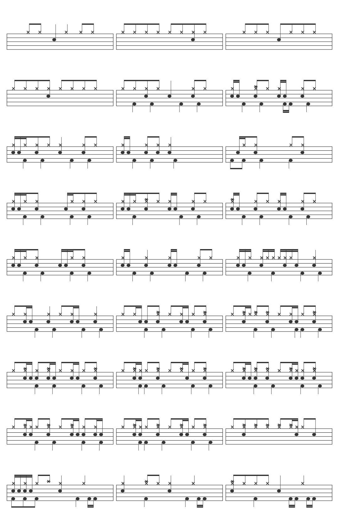  composer Shoji Meguro, Performer Yumi Kawamura Persona 3 Burn My Dread Full [Lyrics] drum sheet