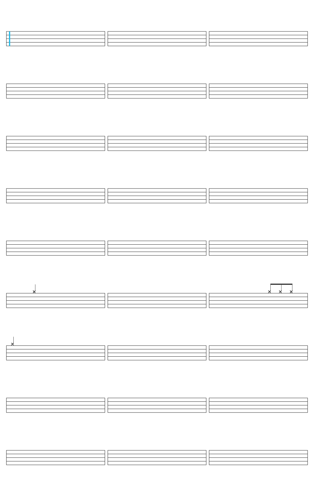 Tool TOOL Disposition Audio drum sheet