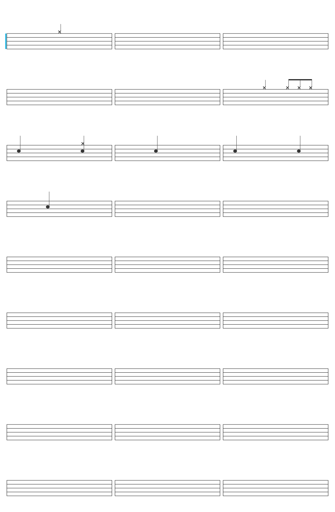 Casting Crowns Voice Of Truth drum sheet