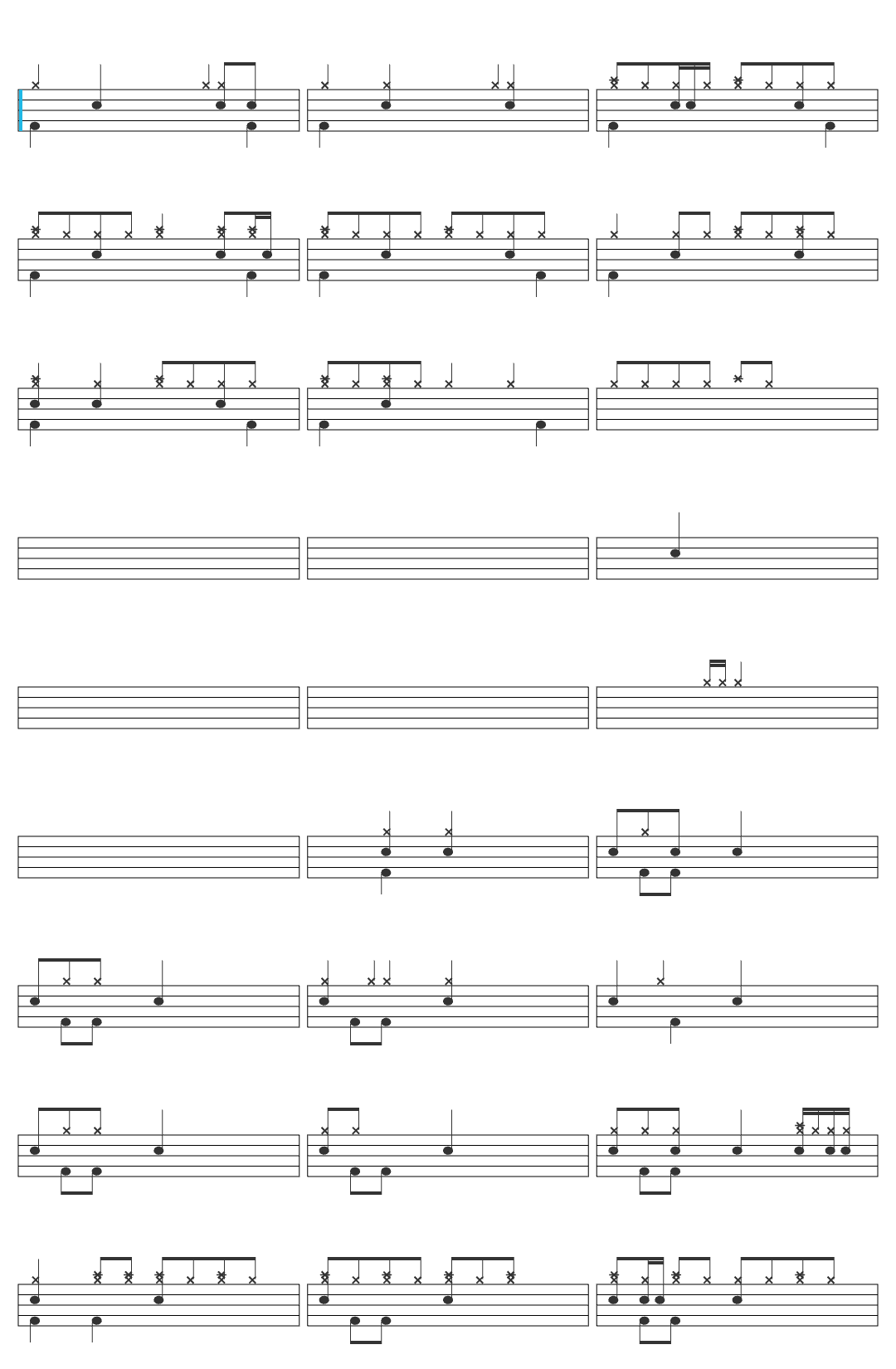 ঢাকা বিভাগের নির্বাচনী গান Amar Desh ঢাকা বিভাগের নির্বাচনী গান | Amar Desh drum sheet