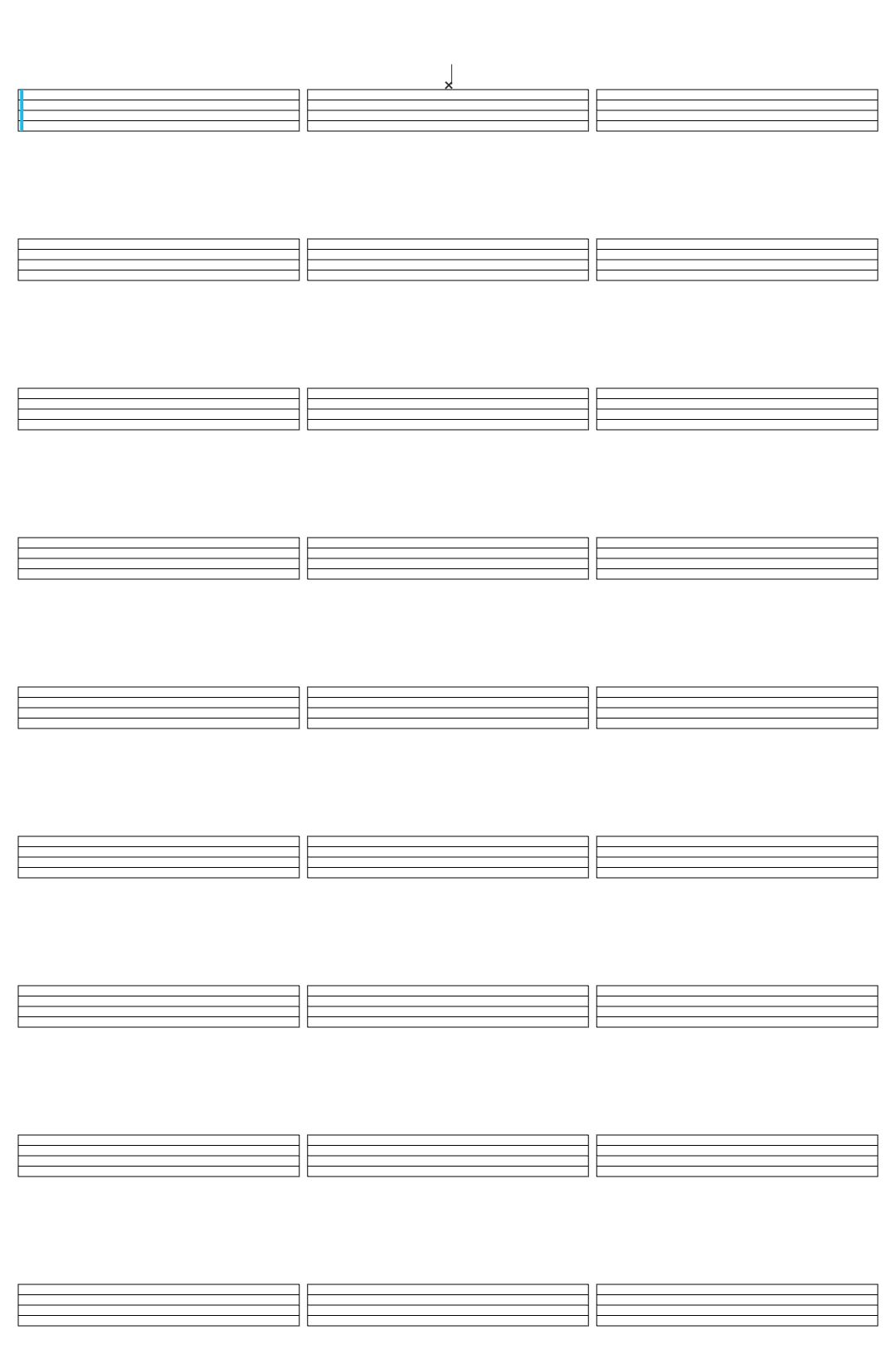 Coldplay Fix You-v2 drum sheet