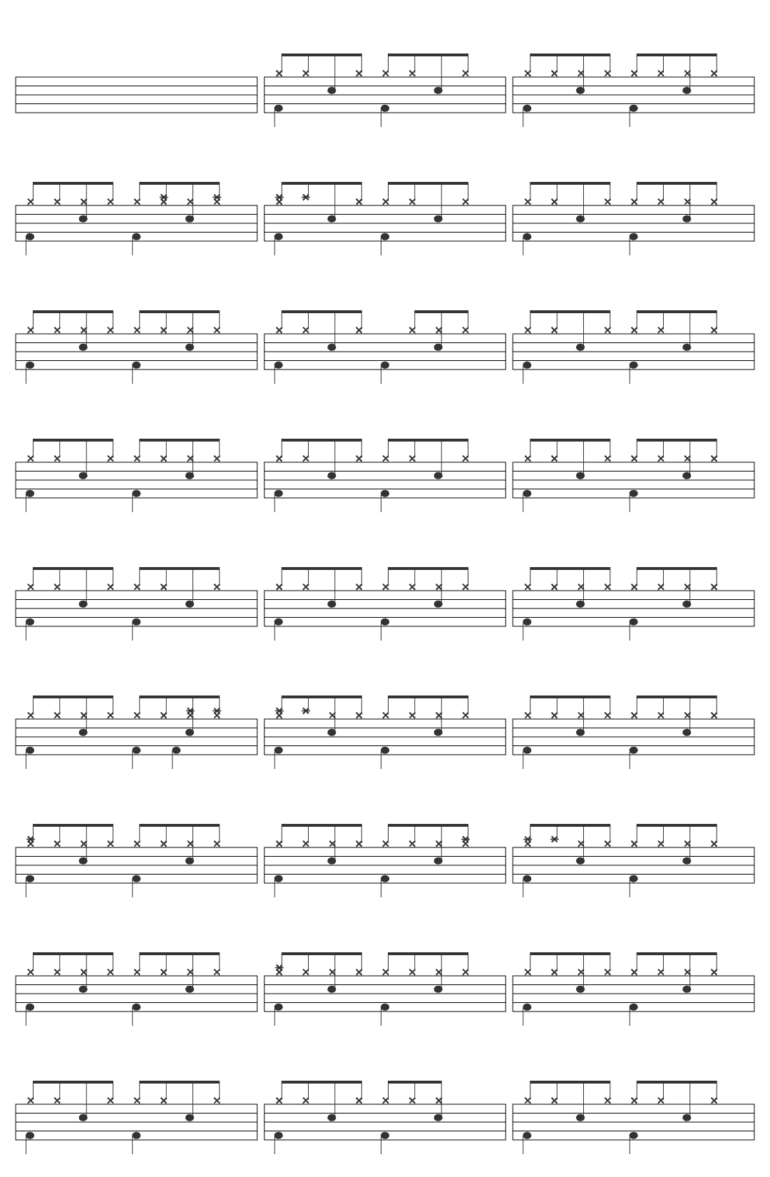 AweLyrics Hoobastank The Reason Lyrics drum sheet