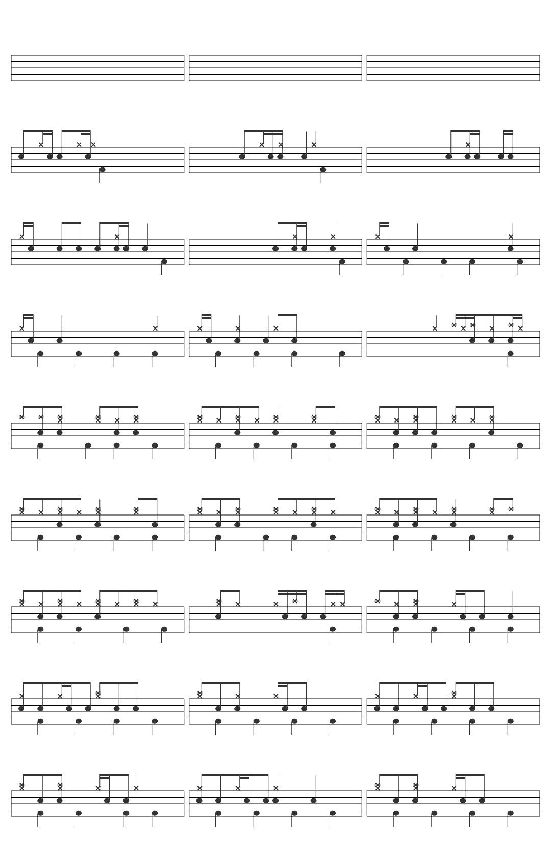 Safri Duo Played A Live Enhanced drum sheet