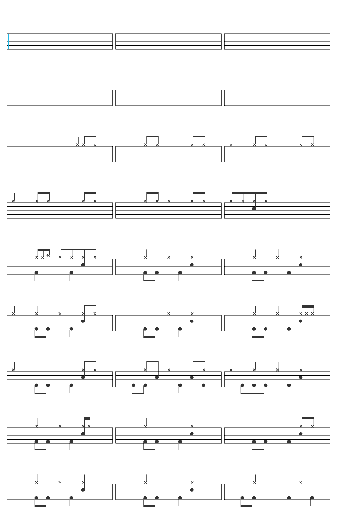 Paul Rodgers Fire And Water with Free drum sheet