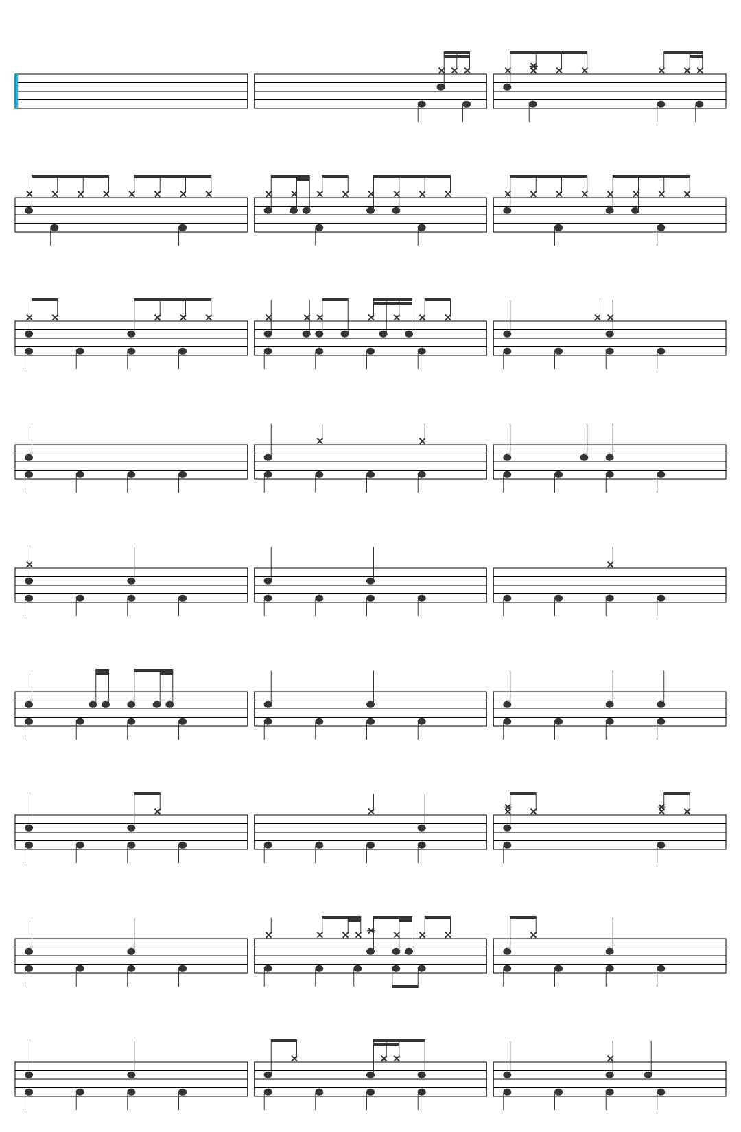 New York Philharmonic, Neeme Järvi Thomas Hampson Lyric Symphony In Seven Songs, After Poems By Rabindranath Tagore, Op. 18 : I. Slowly grave, With Somberly Passionate Expression drum sheet