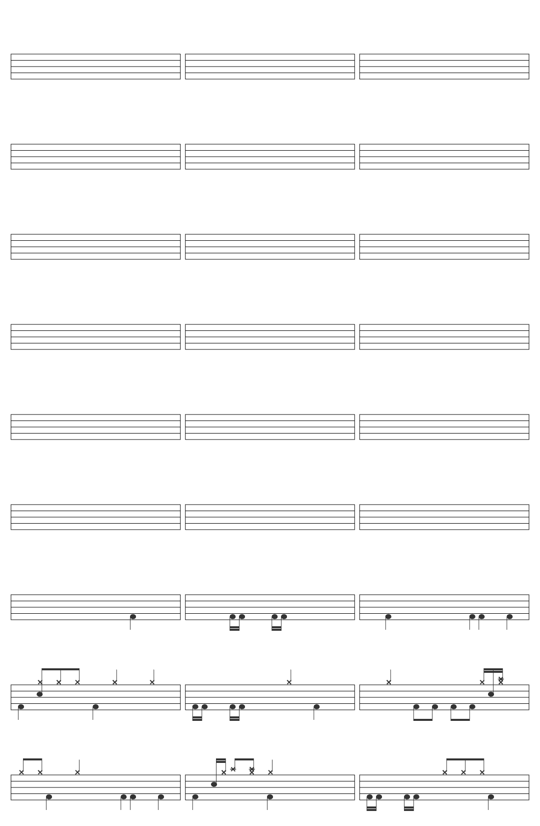 Imagine Dragons Bad Liar-v6 drum sheet