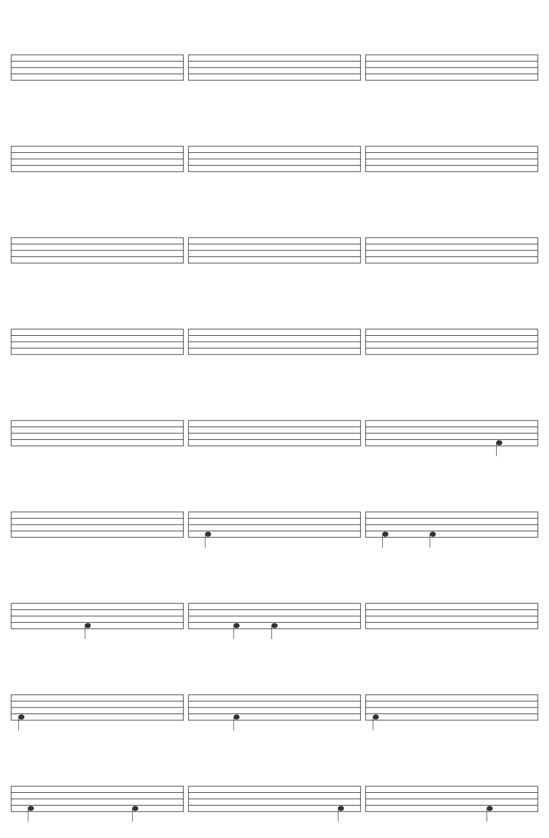 LatinNow Benson Boone Beautiful Things Lyrics drum sheet