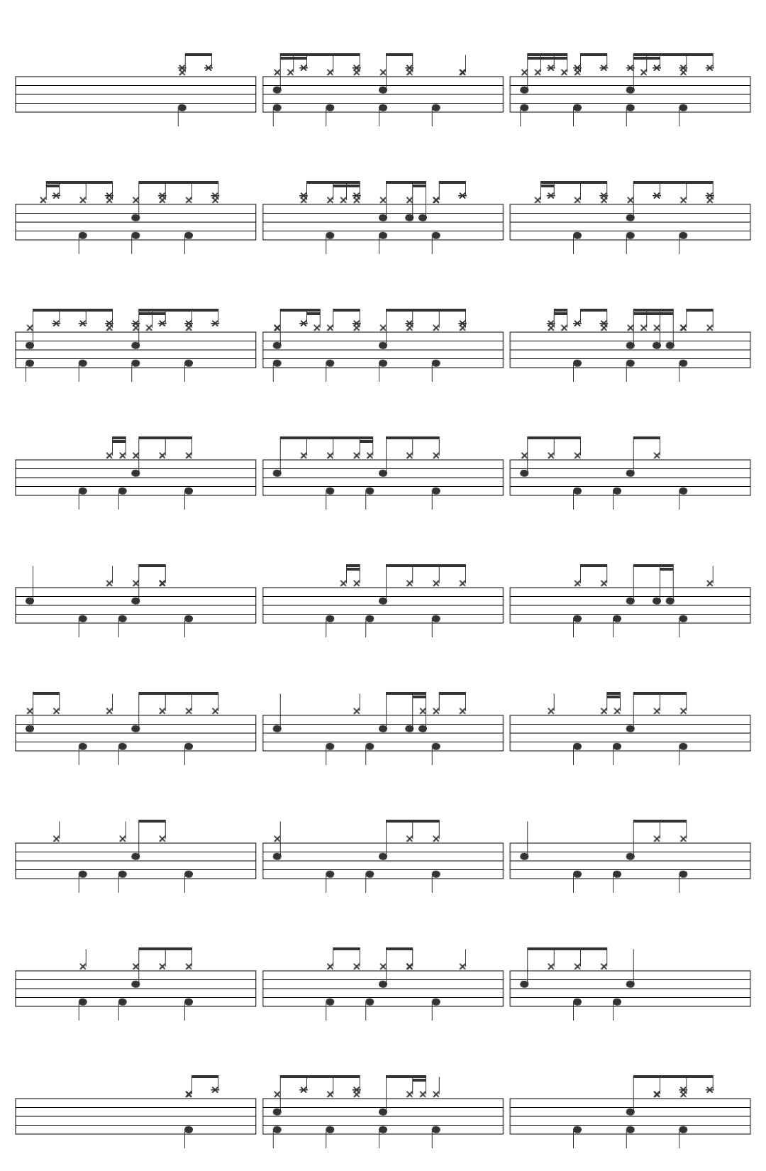 Phil Wickham This Is Amazing Grace-v3 drum sheet