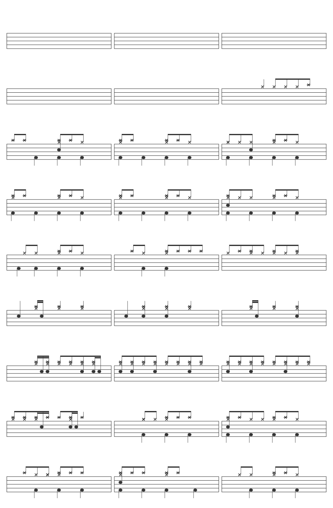 TV norge Ylvis The Fox What Does The Fox Say? [ music video HD] drum sheet